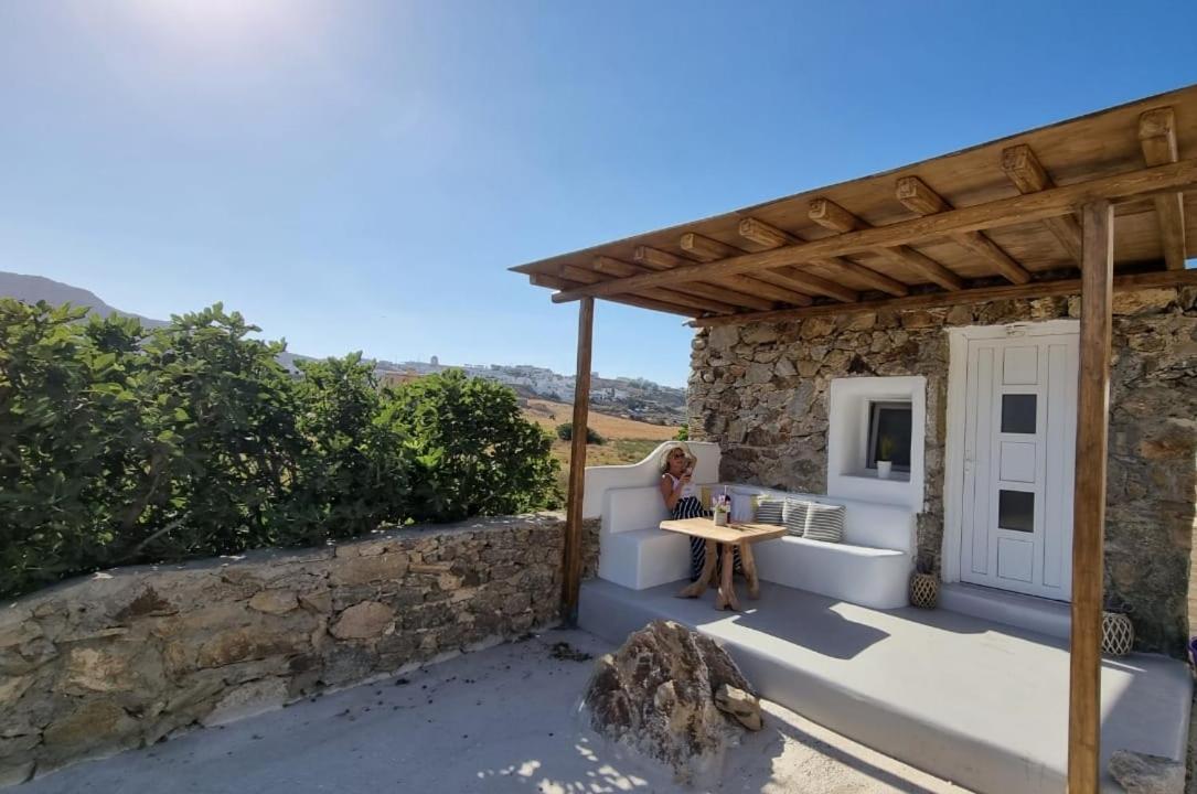 Apartament Mykonian Studio Angelo Ano Mera Zewnętrze zdjęcie